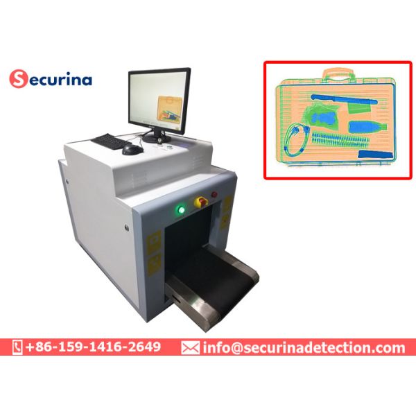 Handbag Scanning X Ray Baggage Scanner 80KV For Hotel / Church Security Inspection