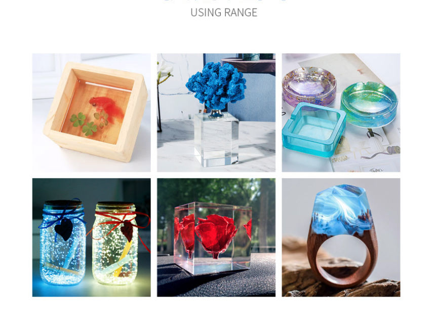 Fast Cure Crystal Clear Epoxy Resin For Casting DIY Arts And Crafts