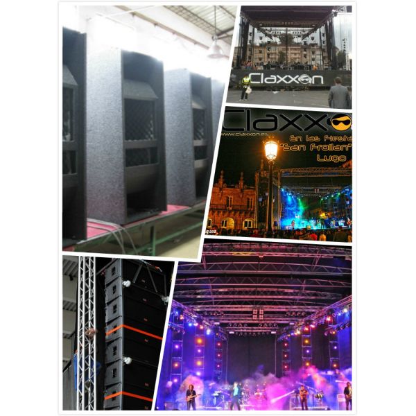 2pcs 10 Inch Woofer Sound System for Outdoor Event Line Array Outdoor Sound System 3200 Watt With 60Hz-19KHz Frequency