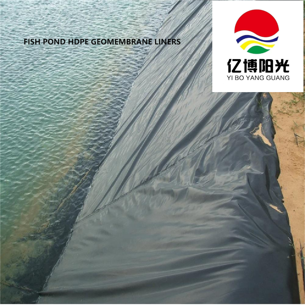 Current Aquaculture 0.2-2mm HDPE Geomembrane Pond Liners for Fish and Shrimp Farms