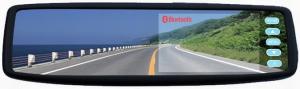 Quality Ouchuangbo 480*272 4.3 Inch TFT LCD Display Car Rear View Mirror Monitor for sale