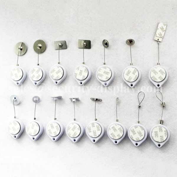 3M Adhesive Anti Theft Retractable Security Tether For Retail Shop