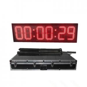 Quality Wireless Control Digital Led Clock With Carry Case for sale