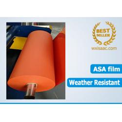 China ASA Film / High Weather Resistant Acrylonitrile Styrene Acrylate Film For Resin for sale