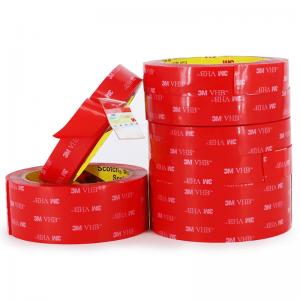 China Transparent 3M VHB 4910 4905 Non Trace Adhesive Foam Tape And Stickers For Metal on sale