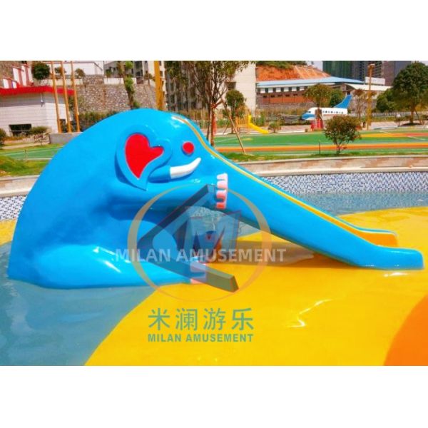 2.5m Height Water Play Equipment Kids Snake Amusement Park Water Slide For Indoor Outdoor Use