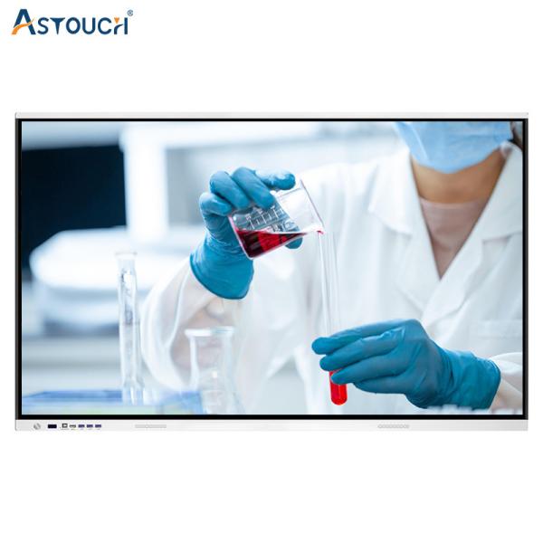 Buy 75inch Interactive Flat Panel IR Multi Touch Interactive Lcd Whiteboard at wholesale prices