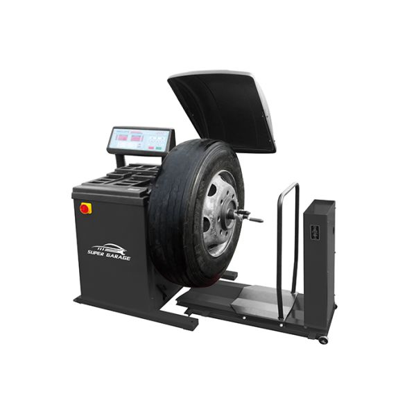 Heavy Duty Truck Tire Balancing Machine 6bar - 8bar 0.5KW SG-WB5200