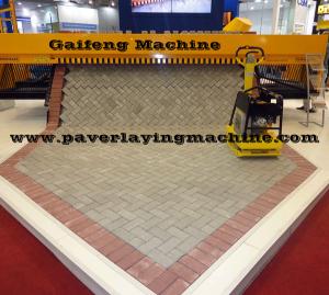 Quality GF-3.5 Tiger stone paving machine price for sale