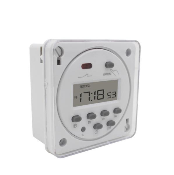 Buy CN101A DC12V 16A Digital LCD Power Weekly Programmable Electronic Timer Relay Switch at wholesale prices