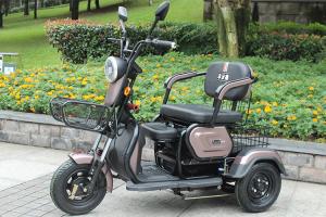 China Drum Brake 1200W Three Wheel Motor Scooters on sale