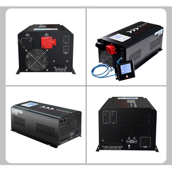 Single Phase Solar Inverter Charge Controller Portable Three Times Peak Power
