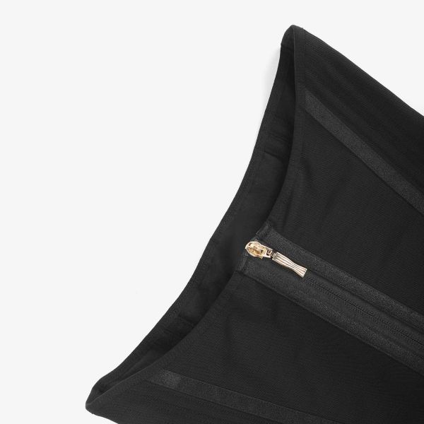 Custom Logo Shapers Adjustable Hooks and Zipper for Extreme Latex Waist Trainer Corset