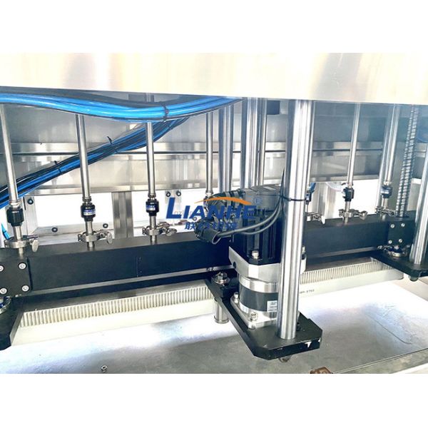 SUS304 Shampoo Automatic Lotion Filling Machine 6 Nozzles Rustproof