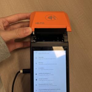 Quality Android POS Terminal With 720*1280 IPS Screen And Wireless Connectivity for sale