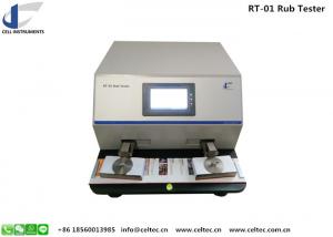 China Rub Tester TAPPI T830 ASTM D5264 Abrasion Resistance Tester Rub Resistance Tester on sale