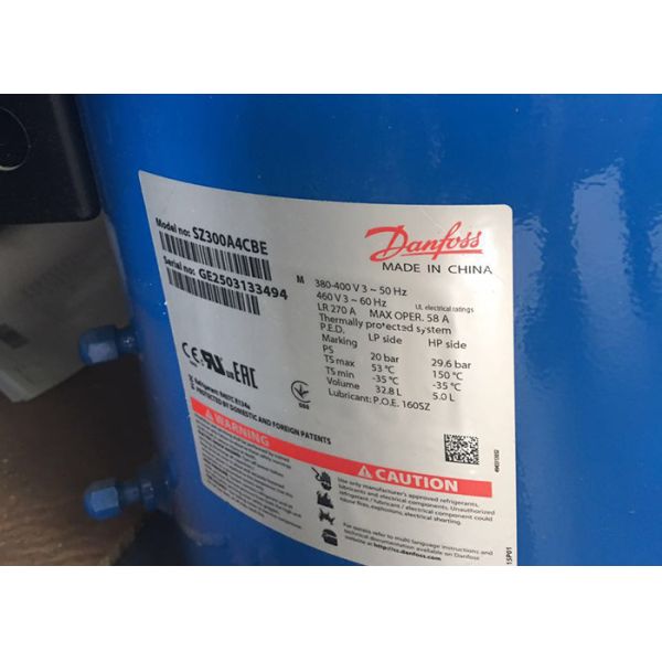 Blue Performer Refrigeration Scroll Compressor R404A 25HP Sz300A4CBE