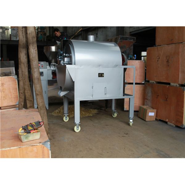 ZCW125 600kg/h nut roaster machine peanut roasting