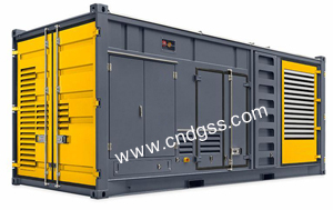 China 1000kva generator silent container diesel generator set on sale