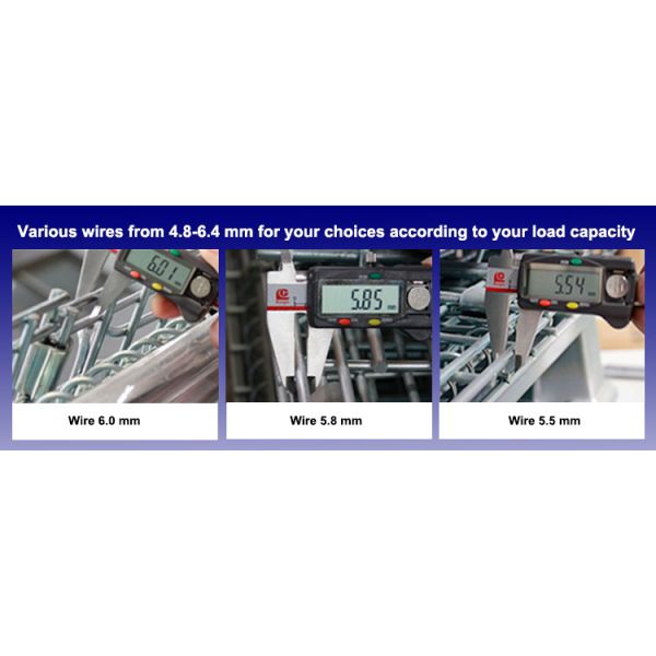 High Capacity Steel Pallet Box Stackable Foldable Metal Storage Cage Rolling Wire Mesh Pallet Containers With Wheels