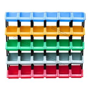 50kg Large Stackable Open Front Storage Bins