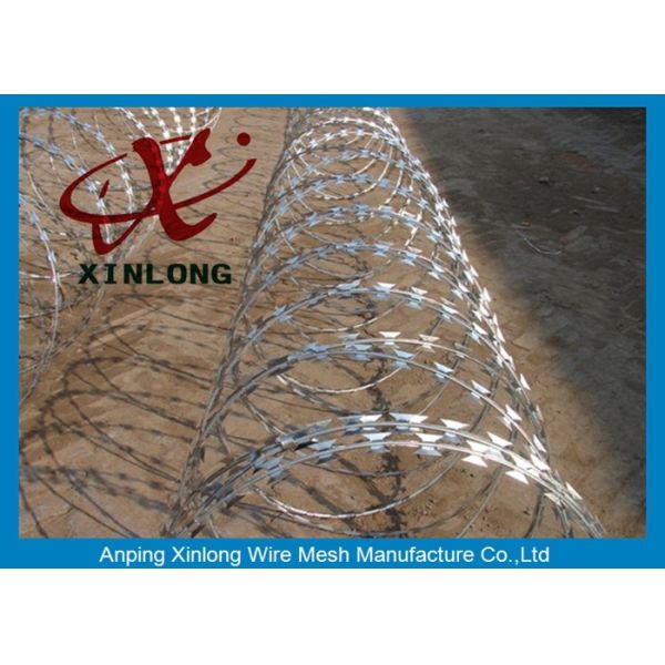 CBT BTO Razor Security Barbed Wire for Railway and Lawn with Single / Cross Coil