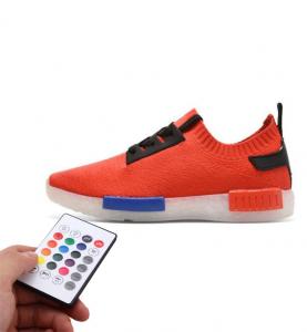Quality IR Remote Control Led Light Up Sneakers , Celebrations Mens Light Up Shoes for sale