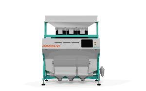 Quality High Output 3 Chutes Color Sorter Online Ccd Factory Rice Color Sorter Machine Wheat Rice Optical Infared Sorting Mach for sale