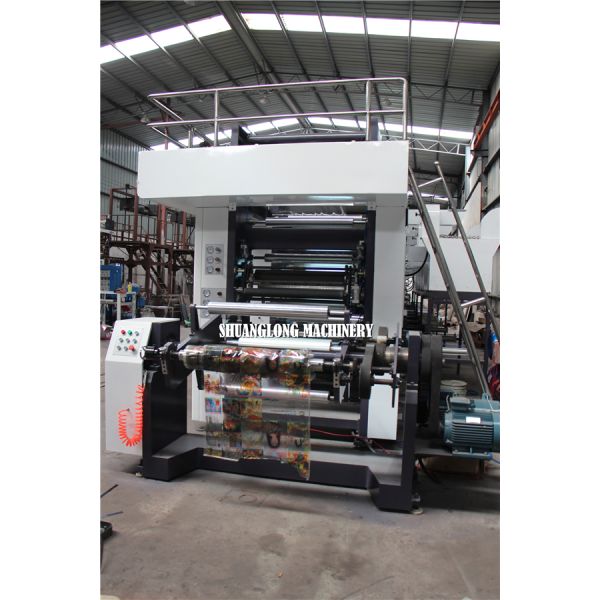 8 Color Auto High Speed Roto Gravure Printing Machine Shaft type air shaft