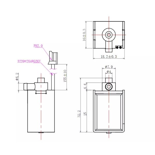 1 Inch DC6V Two Way Solenoid Valve For Water Dispenser