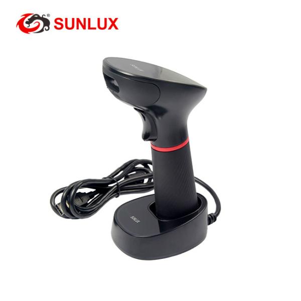 Buy High Level Bluetooth Wireless 2D Barcode Scanner With Charging Cradle at wholesale prices