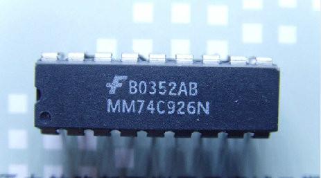 Buy Integrated Circuit Chip MM74C926N----4-Digit Counters with Multiplexed at wholesale prices