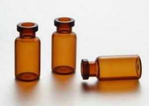 Quality 20ml, 30ml Tawny Comestic Amber Glass Bottles For Medicial, Chemical, Pharmaceutical for sale