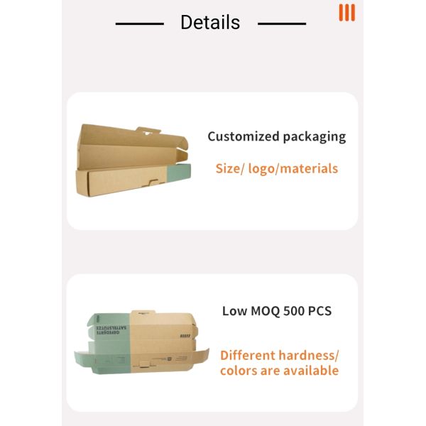 Custom Corrugated Mailer Shipping Paper Box Small Honey Gift Box Packaging For Ink Smart Pen