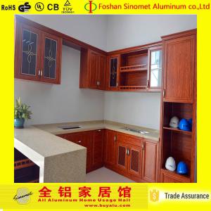 Quality Home Used Aluminum Extrusion Profiles Kitchen Cabinets Craigslist for sale