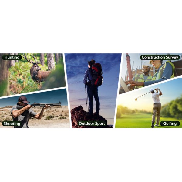 450m Laser Rangefinder Distance Measuring Hunting Range Finder Telescope