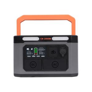 Quality Electric Lithium Portable Power Station Solar Panel 2000 Watt for sale