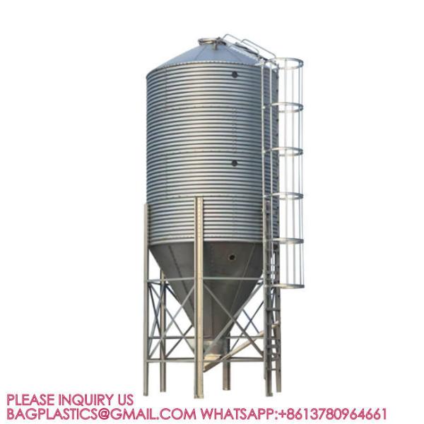 Buy 2.5tons To 12tons Breeding Tower Large Capacity Poultry Pig House Feed Storage Tower FRP Silo at wholesale prices