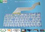 Keyboard Membrane Switch Multilayer Flexible Circuits , 2 Layers Fpc Flex