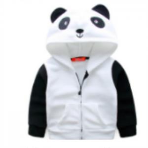 China Embroidered Baby Animal Hoodie / Kids Animal Hoodie With Ears Anti Shrink on sale