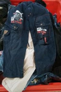Quality germany used children clothes used jeans trousers baby clothing for sale