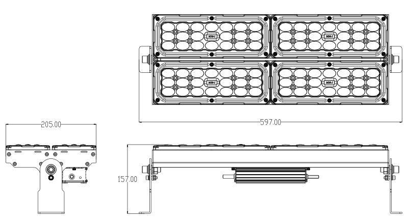 LED Tunnel light for tunnel, Road, highway