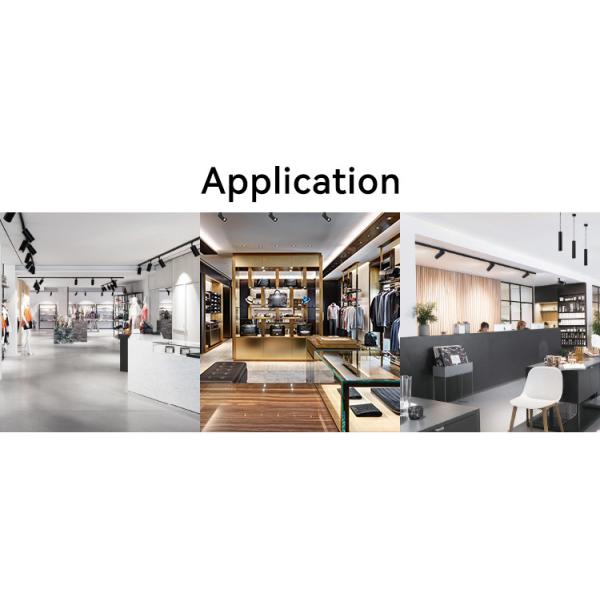 Movable Black Single Spotlight 220V 35W Adjustable Led Track Lighting