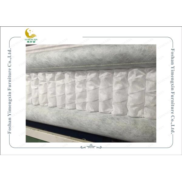 Six Mattress Roll Up Individual Pocketed Spring 100% Plastic Filiform Fabric