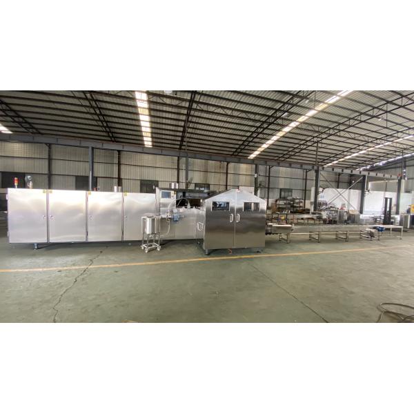 Commercial 3800pcs/H Ice Cream Cone Production Line Thermal Processing