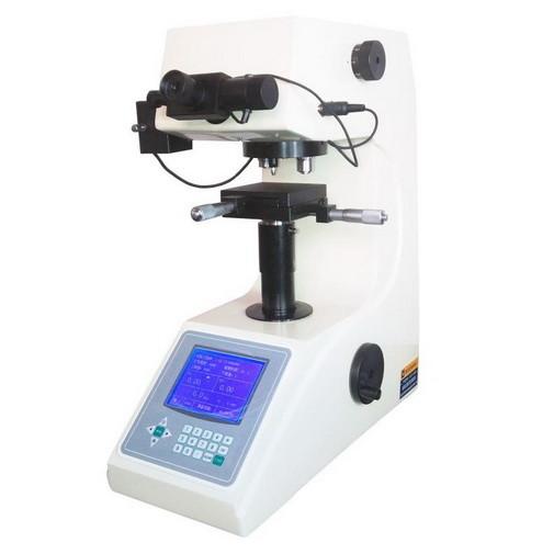 Buy Micrometer Eyepiece Digital Auto Turret Micro Vickers Hardness Tester with built-in length encoder at wholesale prices