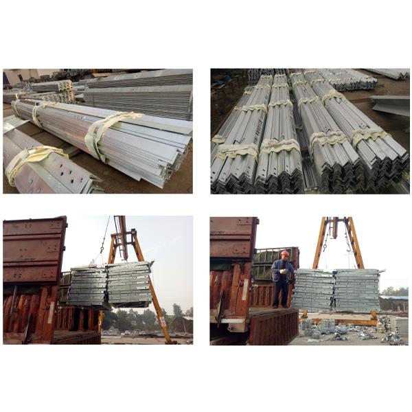 Transmission Electric Power Angle Steel Tower