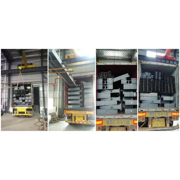 Galvanized Steel Building Barn Kits , Corrugated Sheet Prefab Steel Barn Kits