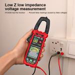 HT203D Digital Clamp Meter Multimeter AC Current And AC/DC Voltage Tester With