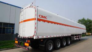 China CIMC diesel tanks type 3 axle widely used fuel trailers for sale on sale
